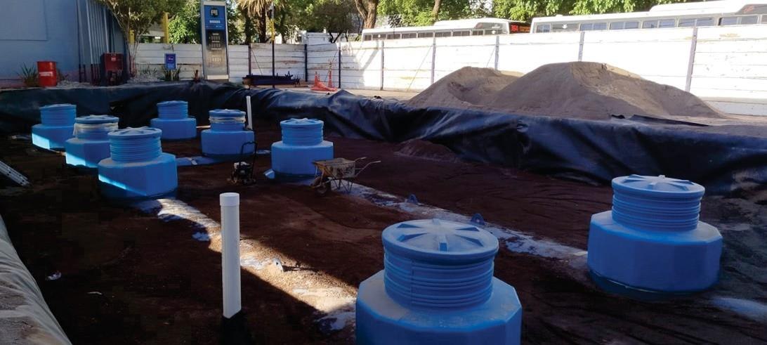 Tanques de combustible previos al montaje en obra